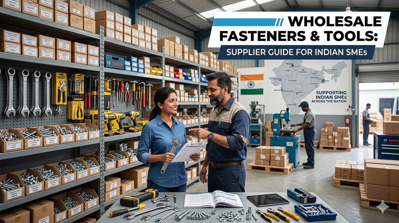 Wholesale Fasteners & Tools: Supplier Guide for Indian SMEs (2026)