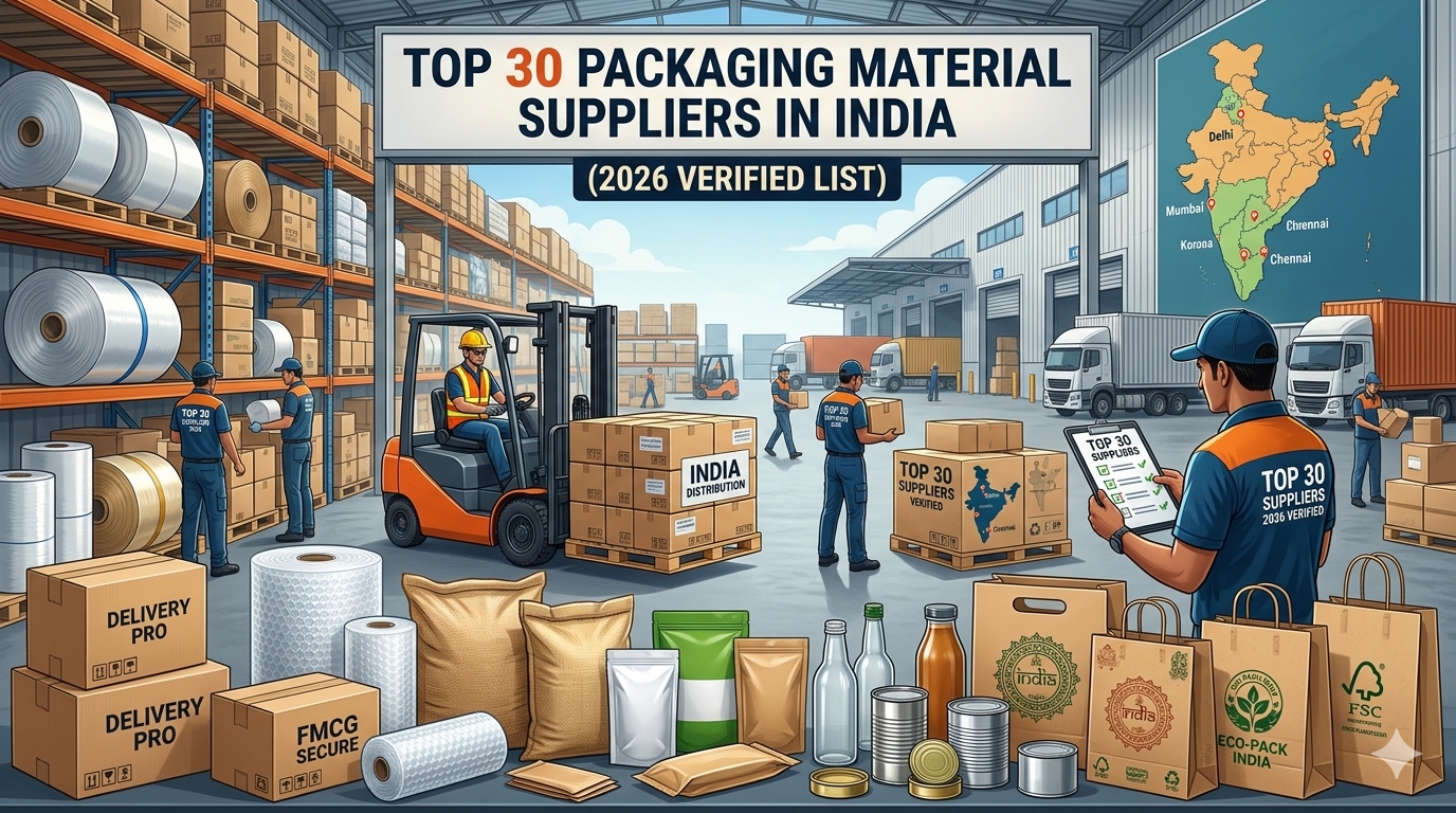 Top 30 Packaging Material Suppliers in India (2026 Verified List)