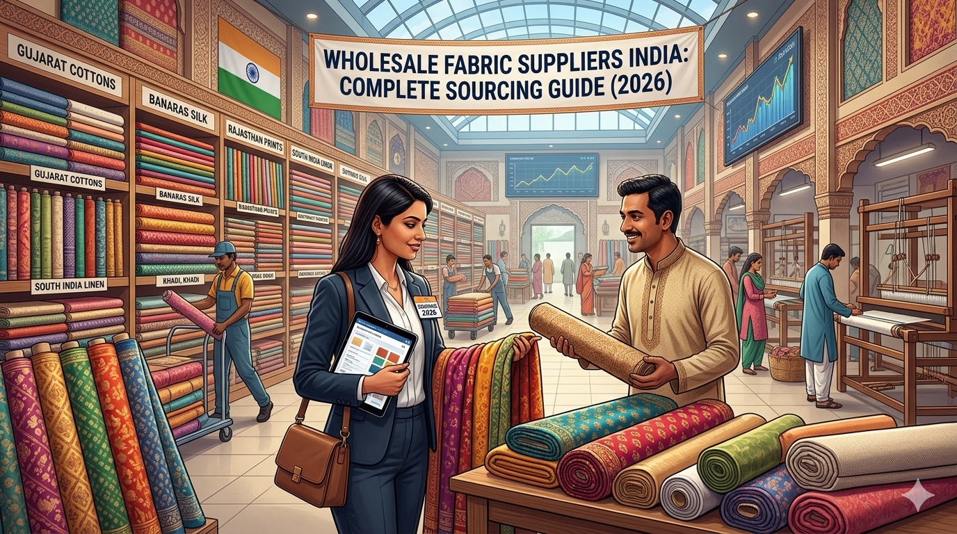 Wholesale Fabric Suppliers India: Complete Sourcing Guide (2026)