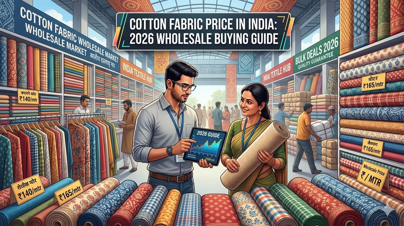 Cotton Fabric Price in India: 2026 Wholesale Buying Guide