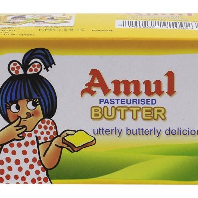 Amul Butter - Pasteurised, 500g Pack