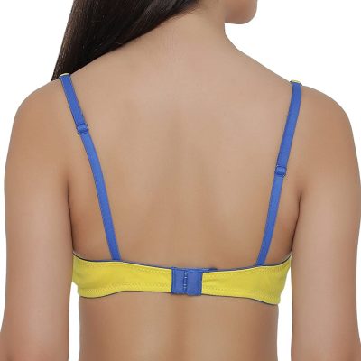 Clovia Women’s Pack of 2 T-Shirt Non Padded Wirefree Demicup Bra