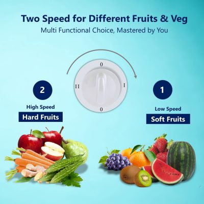 Rico Electric Juicer for All Fruits and Vegetables with Japanese Technology