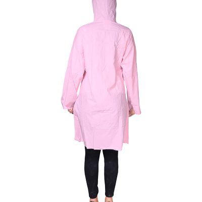 Krystle Fancy Light Pink Women Raincoat